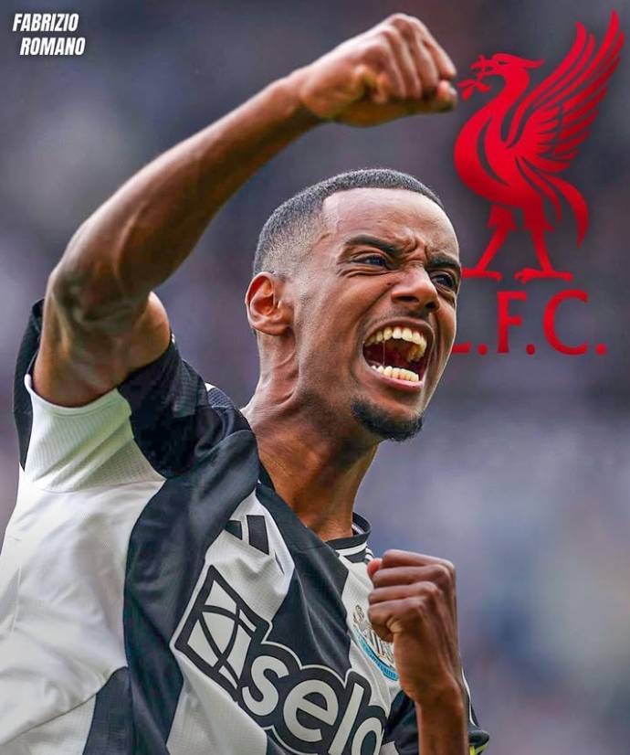 情投意合！25岁伊萨克一心参军，身价1.2亿利物浦愿为他再破纪录